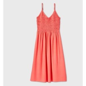 Wild Fable dress Coral Sundress Size M